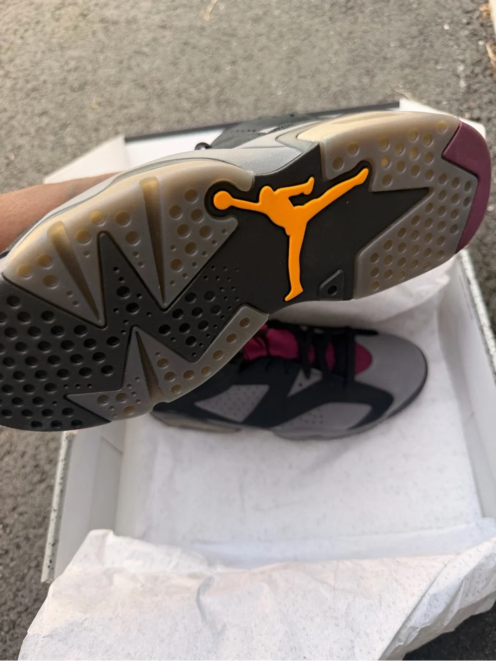 Men’s Bordeaux 6 Jordan’s